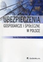 Okładka książki Ubezpieczenia gospodarcze i społeczne w Polsce
