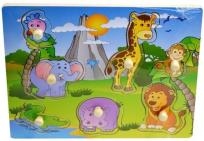 Opakowanie Układanka drewniana