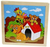 Opakowanie Układanka drewniana