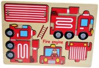 Opakowanie Układanka drewniana Straż