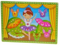 Opakowanie Układanka drewniana