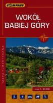 Okładka książki Wokół Babiej mapa turystyczna 1:60 000