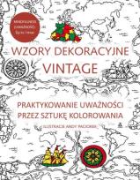 Okładka książki Wzory dekoracyjne vintage. Praktykowanie uważności