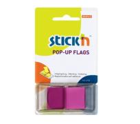 Opakowanie Zakładki indeksujące w podajniku pojedyncze fioletowe