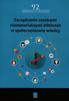Opakowanie Zarządzanie zasobami niematerialnymi bibliotek w społeczeństwie wiedzy