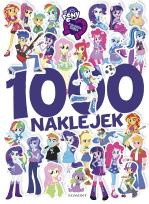 Okładka książki 1000 naklejek. Equestria Girls