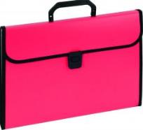 Opakowanie Aktówka z przekładkami z rączką czerwona EAGLE