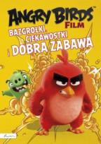 Okładka książki Angry Birds Film Bazgrołki ciekawostki i dobra zabawa