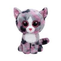 Opakowanie Beanie Boos Lindi łaciaty kotek 15 cm