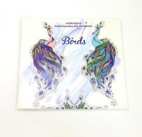 Okładka książki Birds. Relaksująca kolorowanka dla dorosłych