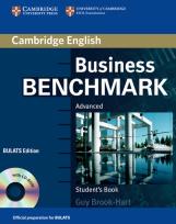 Okładka książki Business Benchmark Advanced Student's Book + CD