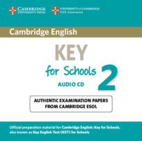 Opakowanie Cambridge English Key for Schools 2 Audio CD