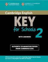 Opakowanie Cambridge English Key for Schools 2 Authentic examination papers with answers