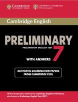Opakowanie Cambridge English Preliminary 7 Authentic examination papers with answers