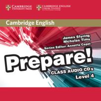 Okładka książki Cambridge English Prepare! 4 Class Audio 2CD