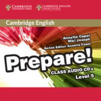 Okładka książki Cambridge English Prepare!  5 Class Audio 2CD