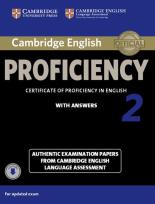 Okładka książki Cambridge English Proficiency 2 Authentic examination papers with answers