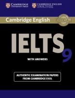 Opakowanie Cambridge IELTS 9 Authentic axamination papers with answers
