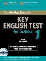 Opakowanie Cambridge Key English Test for Schools 1 with answers