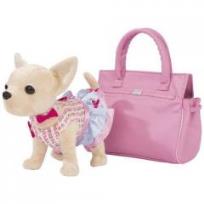 Opakowanie Chi Chi Love. Piesek z różową torbą Fabulous