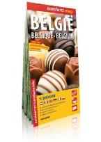 Okładka książki Comfort!map Belgia 1:300 000 laminat