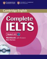 Okładka książki Complete IELTS Bands 5-6.5 Workbook with answers