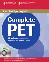 Okładka książki Complete PET Workbook with answers + CD