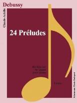 Okładka książki Debussy. 24 Preludes fur Klavier