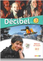 Okładka książki Decibel 3 podręcznik + CD