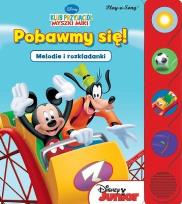 Okładka książki Disney Junior. Pobawmy się! Melodie i rozkładanki