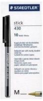 Opakowanie Długopis Stick 430M czarny (10szt) STAEDTLER