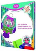 Opakowanie D&M Uszyj filcową breloczek z sową