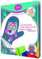 Opakowanie D&M Uszyj filcową rękawiczkę z sową