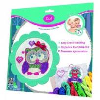 Opakowanie D&M Wyszywany obrazek - sowa