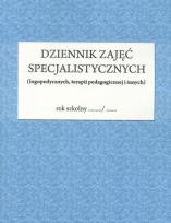 Okładka książki Dziennik zajęć specjalistycznych