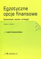Okładka książki Egzotyczne opcje finansowe