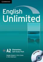 Okładka książki English Unlimited Elementary Self-study Pack Workbook + DVD