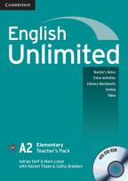 Okładka książki English Unlimited Elementary Teacher's Pack + DVD
