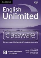 Okładka książki English Unlimited Pre-intermediate Classware DVD