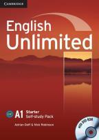 Okładka książki English Unlimited Starter Self-study Pack + DVD