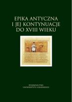 Opakowanie Epika antyczna i jej kontynuacje do XVIII wieku