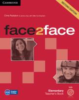 Okładka książki face2face Elementary Teacher's Book + DVD