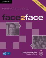 Okładka książki face2face Upper Intermediate Teacher's Book + DVD