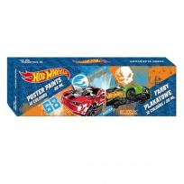 Opakowanie Farby plakatowe Hot Wheels 12 kolorów