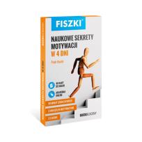 Okładka książki FISZKI Naukowe sekrety motywacji w 4 dni