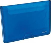 Opakowanie Folder A4 z 6 przegrodami Focus Omega niebieski