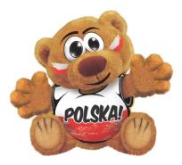 Opakowanie Funny Bear Kibic - Polska!