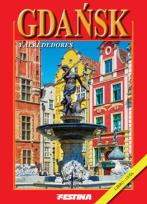 Okładka książki Gdańsk i okolice mini - wersja hiszpańska