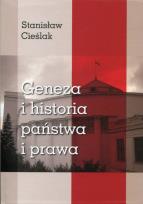 Okładka książki Geneza i historia państwa i prawa