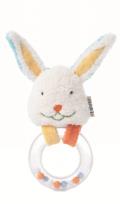 Opakowanie Grzechotka  z kółeczkiem - króliczek - 13cm